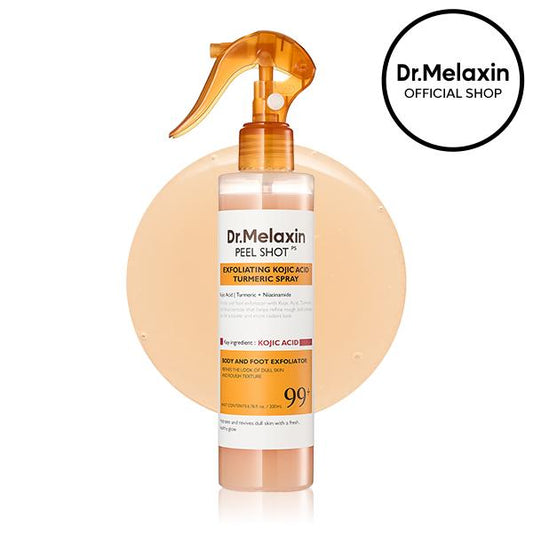 Kojic Acid Turmeric Peel Spray Poor Clearing Exfoliating Skin Scrub!